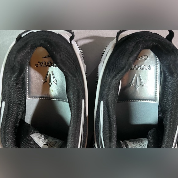 Nike NOCTA Glide Black and White Men's Size 6 - Picture 6 of 10